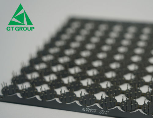 Bảng mạch với Pin lắp ráp