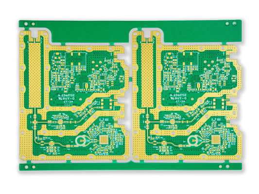 ENIG 6L Rogers PCB RO4003C+KB6160A Lỗ nhỏ nhất 0,25mm 104,53*154,55mm
