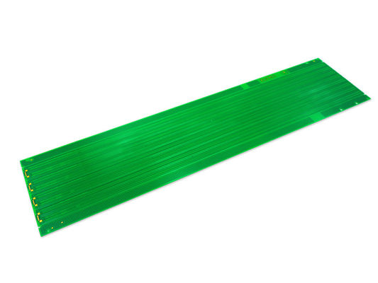 Giá tốt Bảng mạch PCB LED tùy chỉnh 4L 0,3mm ENIG KB6160A 130,4x538mm 1,1+/-0,1MM trực tuyến