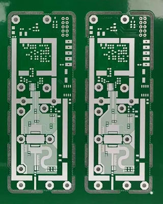 Giá tốt 2 lớp PCB tần số cao với WL-CT338 chất nền gốm materail 0,55mm đắm chìm trực tuyến