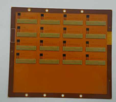 Giá tốt Bảng mạch in linh hoạt lớp 1 Độ dày 0,13mm Ngọc chìm bằng vàng với chất làm cứng FR4 trực tuyến