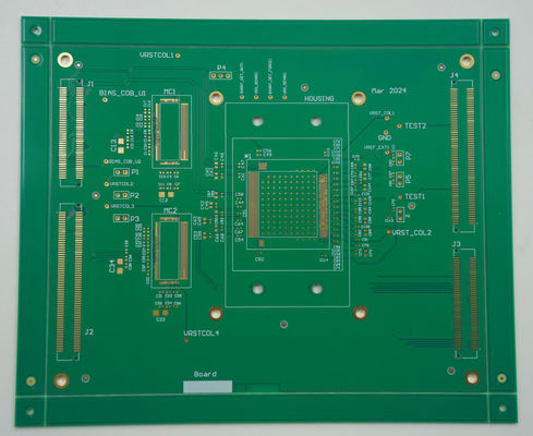 Giá tốt 8 Lớp Custom PCB Boards High TG EING Nickel-Palladium Resin Plug và công nghệ kiểm soát độ dốc trực tuyến