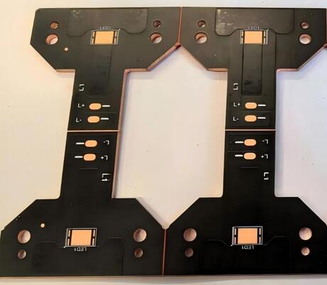 Giá tốt 1 lớp đồng với mặt nạ hàn màu đen cho ứng dụng chiếu sáng PCB trực tuyến