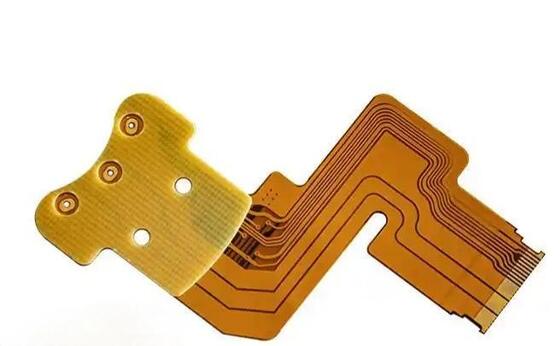 Giá tốt Bảng mạch PCB linh hoạt với lớp phủ màu vàng tăng cứng FR4 và màn hình lụa trắng cung cấp các giải pháp mạch trực tuyến