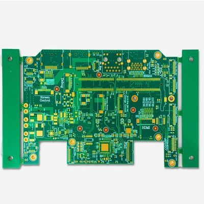 Giá tốt Bảng mạch PCB nhiều lớp cứng nhắc ENIG 12 lớp Xanh lục Trắng trực tuyến
