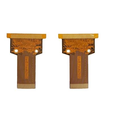 Giá tốt Bảng mạch PCB linh hoạt 2 lớp 1oz Phim bìa màu vàng 0,3mm trực tuyến