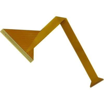 Giá tốt Bảng linh hoạt PCB 1 lớp 1oz Mặt nạ hàn PCB 0,8mm Phim phủ màu vàng trực tuyến