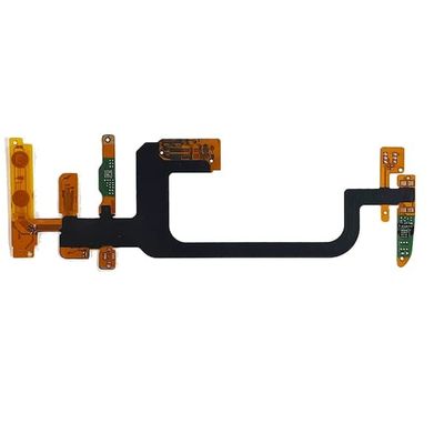 Giá tốt 3 lớp Cứng nhắc Flex PCB Màu xanh lá cây + Màu vàng Bìa phim ngâm bạc trực tuyến