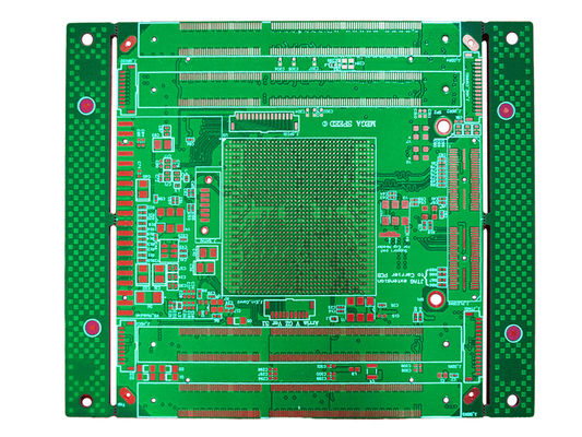 chất lượng 1oz HDI PCB Bảng mạch ENIG 16 lớp màu xanh lá cây S1000-2M 124 * 101mm nhà máy sản xuất