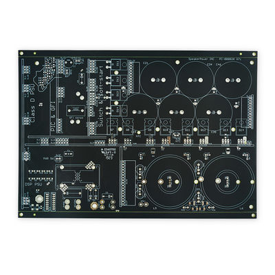 Giá tốt ENIG Bảng mạch PCB đồng nặng FR4 4oz Đen mờ / Trắng trực tuyến
