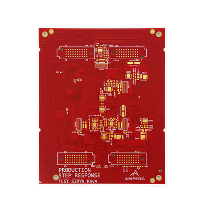 Giá tốt FR4 Cứng PCB 6 Lớp 2oz ENIG 70mm*87mm Đỏ / Trắng Bền trực tuyến