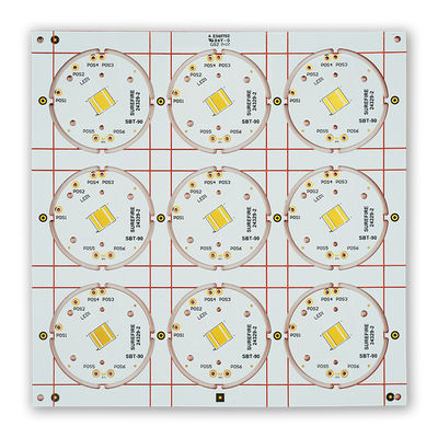 Giá tốt Mạch 1 lớp PCB dựa trên đồng Cu 2oz ENIG 199.00mm*199.00mm trực tuyến