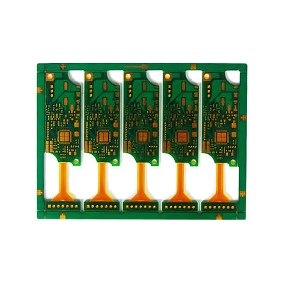 Giá tốt HASL Rigid Flex PCB 4MIL Kích thước lỗ Tam giác vàng PCB 2 lớp trực tuyến
