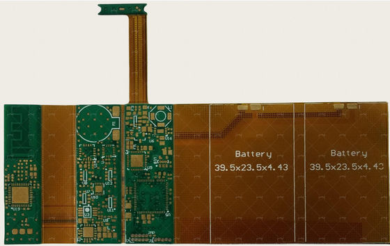 Giá tốt 6L Rigid Flex Circuit Boards 1.0mm FR4 And PI Materail với EING cho các ứng dụng pin trực tuyến