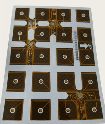 Giá tốt Pcb Flex 2 mặt 1OZ EING Yellow Coverlay And White Soldermask FPC trực tuyến