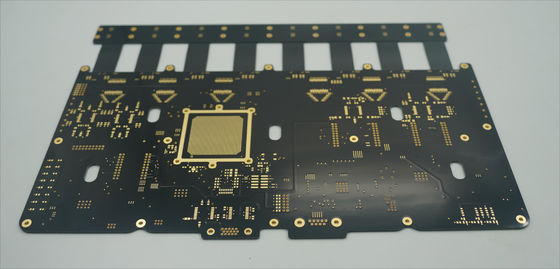 Giá tốt Flexible Rigid Pcb 14L PCB AND 6 Layer FPC Tg170 & Black PI với lỗ mù trực tuyến