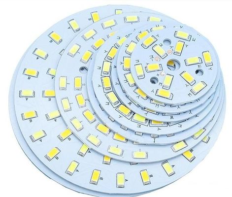Giá tốt 1Bộ PCB SMT nền nhôm 5mm với độ dẫn nhiệt 1,0-3,0 W/mK trực tuyến