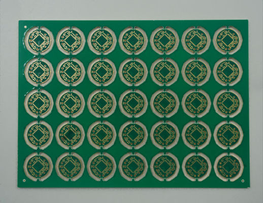 Giá tốt 2L Rogers Circuit Board RO4003C Vật liệu 1.6mm 1OZ Edge Plating Green Soldermask EING trực tuyến