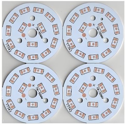 Giá tốt Aluminium PCB Board For LED Lighting Solutions With 1OZ White Soldermask trực tuyến